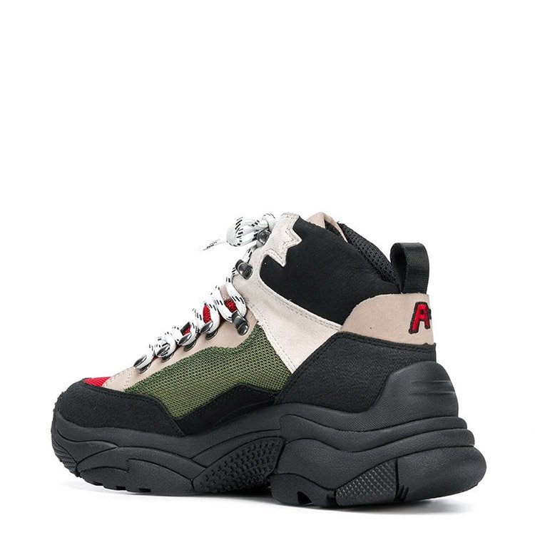 ash/ash 18年秋冬 老爹鞋 女性 黑色 女士休闲运动鞋 alfaco mboeblk