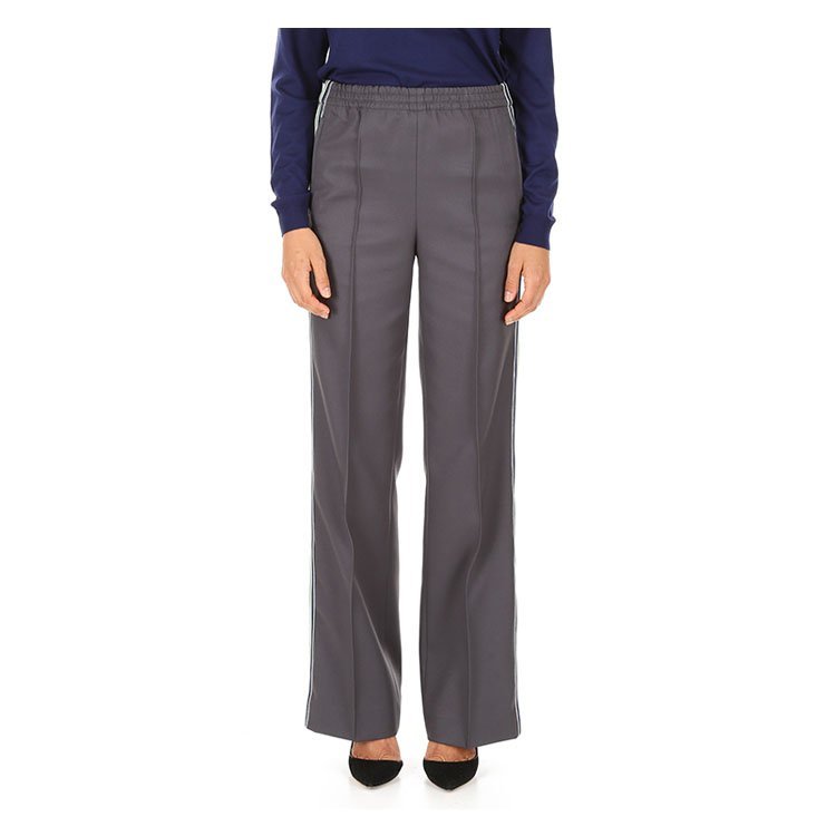 prada/普拉达 19年秋冬 女性 条纹 直筒裤 烟灰色 女士西裤 22z725 1