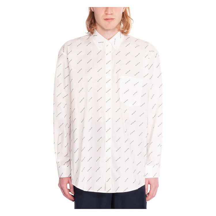balenciaga/巴黎世家 20年春夏 服装 翻领 男性 简约 冷淡风 男士长袖