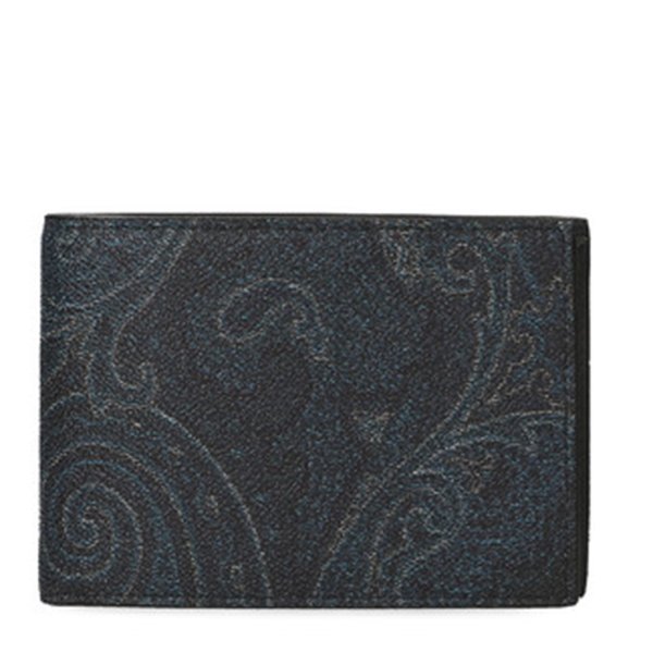 etro/艾特罗 18年秋冬 花纹 简约 男包 男性 蓝色 钱包 068888007 200