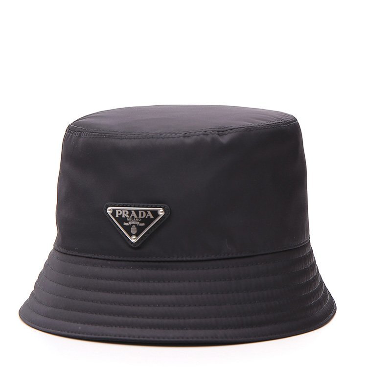 prada/普拉达 21年春夏 渔夫帽 女性 黑色 帽子 1hc137 2b15 f0002