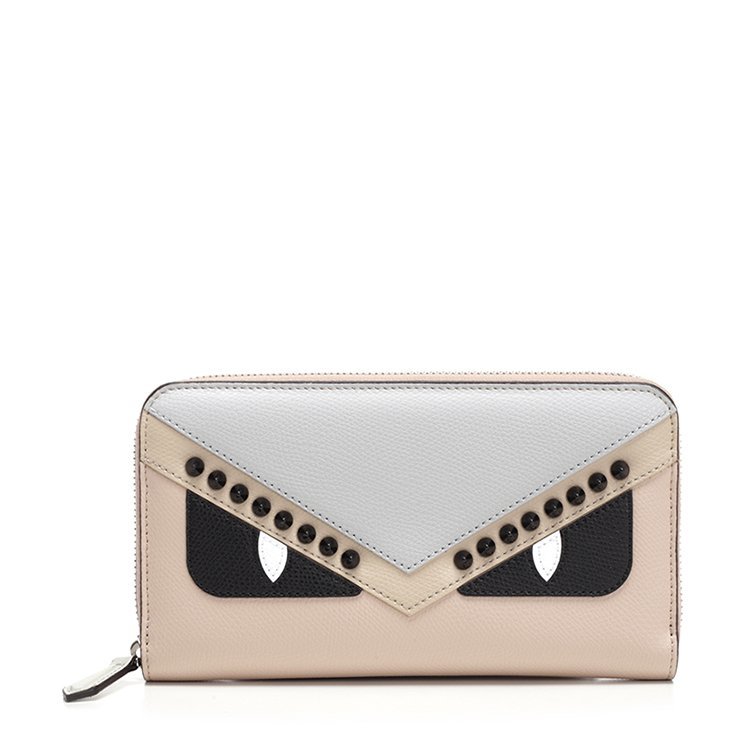 fendi/芬迪 18年秋冬 logo 小恶魔 女包 女性 彩色 钱包 8m0299 a3ax