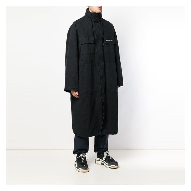 balenciaga巴黎世家19年春夏服装男性时尚男士大衣533903tbp081000