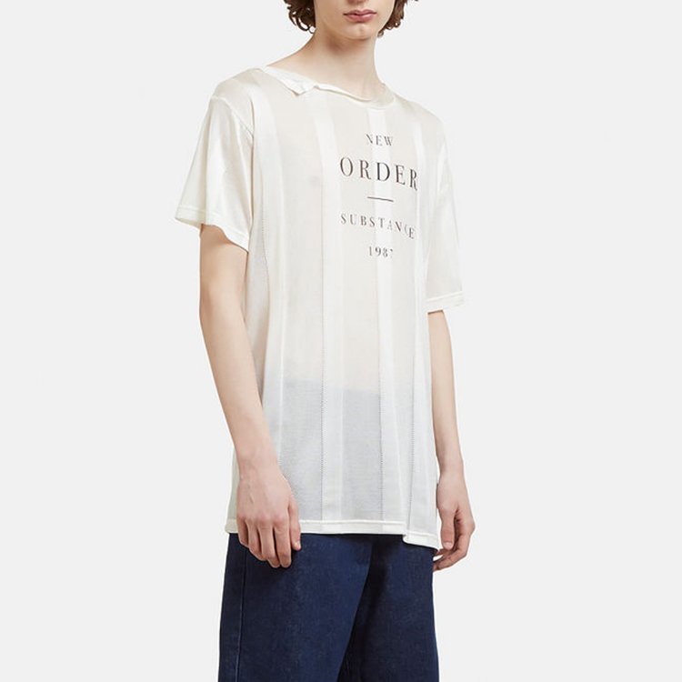 raf simons/raf simons 圆领 男性 休闲 宽松 男士短袖t恤 181-125