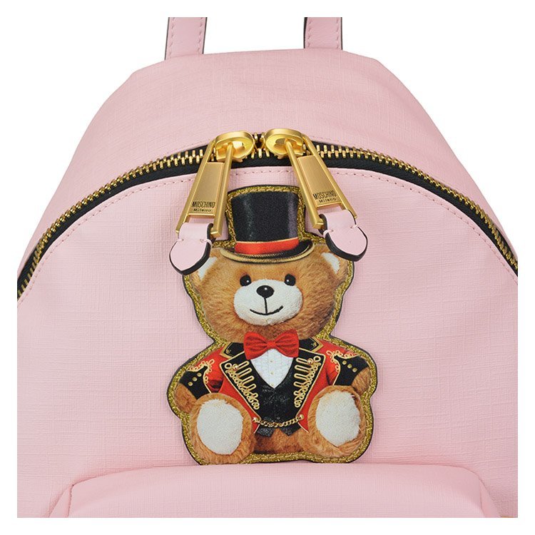 moschino/莫斯奇诺 19年春夏 logo 小熊印花 女包 女性 书包 背包